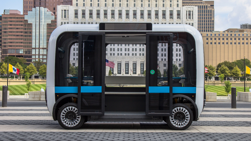 The ‘Olli’ shuttle.